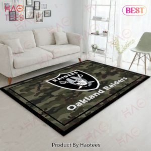 Oakland Raiders NFL Area Rugs Carpet Mat Kitchen Rugs Floor Decor