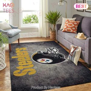 Pittsburgh Steelers Area Rug Nfl Football Team Logo Carpet Living Room Rugs Rug Regtangle Carpet Floor Decor Home Decor V1318