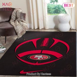 San Francisco 49Ers Area Rug Nfl Football Team Logo Carpet Living Room Rugs Rug Regtangle Carpet Floor Decor Home Decor V559