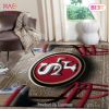 San Francisco 49Ers Area Rug Nfl Football Team Logo Carpet Living Room Rugs Rug Regtangle Carpet Floor Decor Home Decor V561