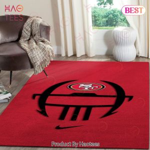San Francisco 49Ers Area Rug Nfl Football Team Logo Carpet Living Room Rugs Rug Regtangle Carpet Floor Decor Home Decor V561