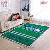 Seattle Seahawks Nfl Area Rugs Retro Style Living Room Carpet Team Logo Sports Rug Regtangle Carpet Floor Decor Home Decor