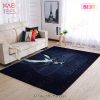 Seattle Seahawks Nfl Area Rugs Team Logo Skull Style Living Room Carpet Sports Rug Regtangle Carpet Floor Decor Home Decor