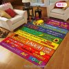 Softball Sunflower Today Is A Good Day Area Rugs Carpet Mat Kitchen Rugs Floor Decor