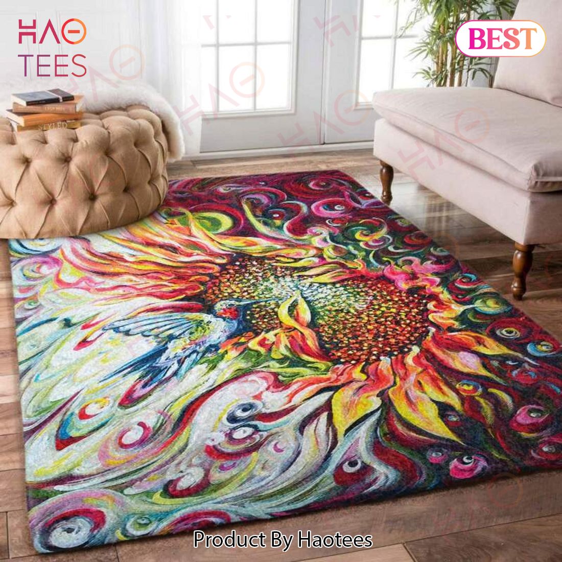Sunflower Area Rugs Carpet Mat Kitchen Rugs Floor Decor – CH11