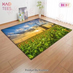 Sunflower Area Rugs Carpet Mat Kitchen Rugs Floor Decor – EV91