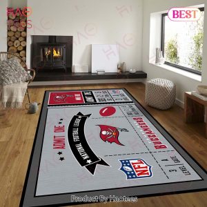Tampa Bay Buccaneers NFL Area Rugs Carpet Mat Kitchen Rugs Floor Decor