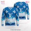 Louis Vuitton Logo Pattern 3D Ugly Sweater