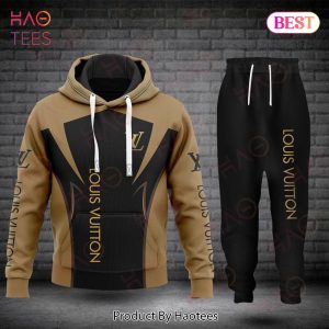 Louis Vuitton Logo Luxury Brand Hoodie & Pants