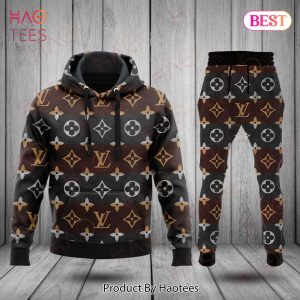 LOUIS VUITTON MONOGRAM TOWELING HOODIE & PANTS