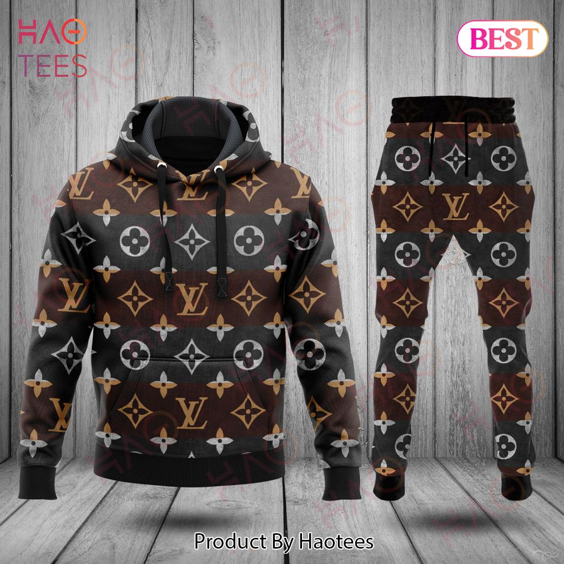 LOUIS VUITTON MONOGRAM TOWELING HOODIE & PANTS Luxury Store