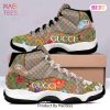 Gucci Black Gold Air Jordan 11 Sneakers Shoes