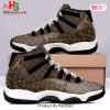 Louis Vuitton Monogram Blue Air Jordan 11 Shoes