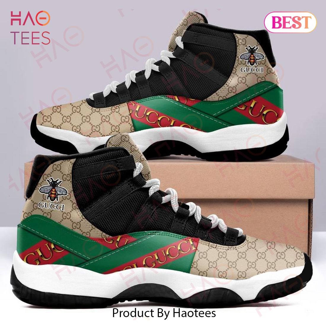 Luxury Gucci Bee Air Jordan 11 Shoes Hot 2022 GC Sneakers Gifts For Men Women