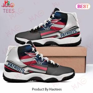 New England Patriots Football NFL Team Air Jordan 11 Sneakers Shoes