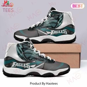 NFL Philadelphia Eagles Football Team Air Jordan 11 Sneakers Shoes