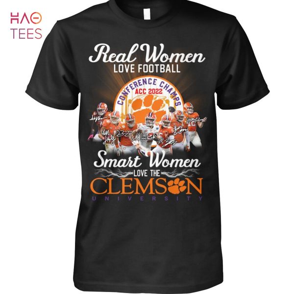 Conference Champs ACC 2022 Clemson Tigers University T Shirt