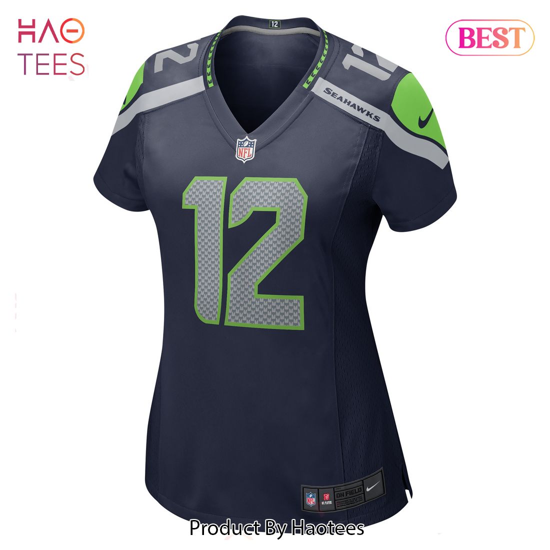 12th Fan Seattle Seahawks Nike Women’s Game Jersey College Navy Luxury Store