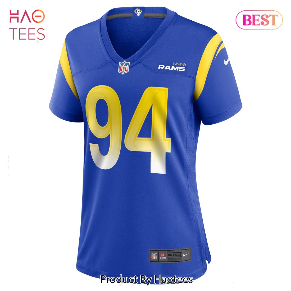 A’Shawn Robinson Los Angeles Rams Nike Women’s Game Jersey Royal Luxury Store