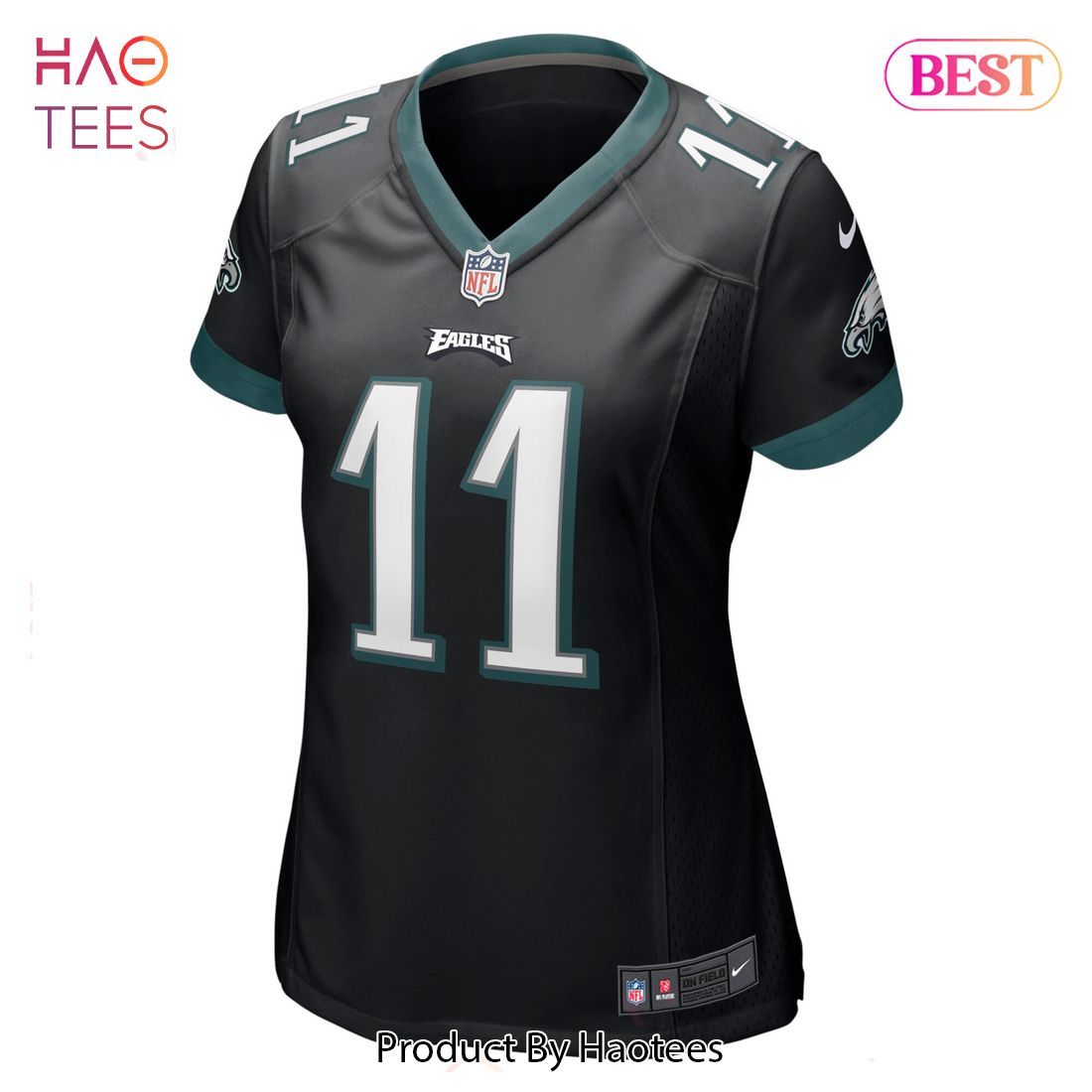 A.J. Brown Philadelphia Eagles Nike Women’s Player Game Jersey Black Luxury Store