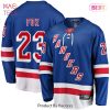 Adam Fox New York Rangers Fanatics Branded Women’s 2017 18 Home Breakaway Jersey Blue