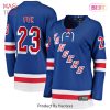 Adam Fox New York Rangers Fanatics Branded Home Premier Breakaway Player Jersey Blue