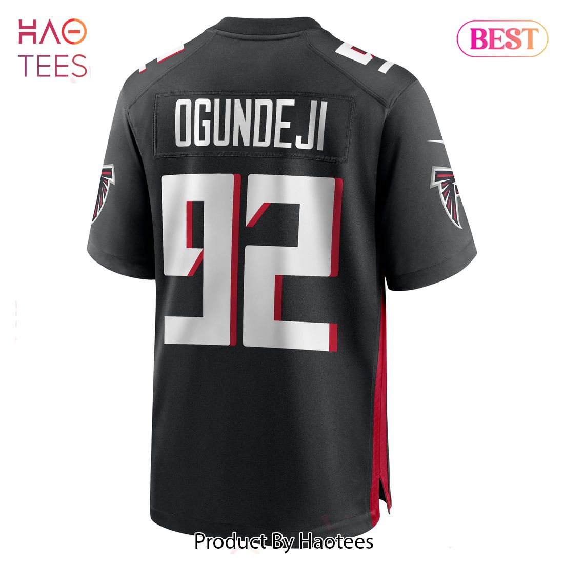 Adetokunbo Ogundeji Atlanta Falcons Nike Game Jersey Black