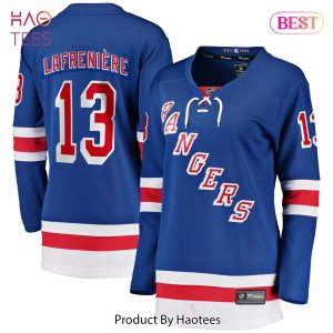 Alexis Lafreniere New York Rangers Fanatics Branded Women’s Home Premier Breakaway Player Jersey Blue Alexis Lafreniere New York Rangers Fanatics Branded Women’s Home Premier Breakaway Player Jersey Blue