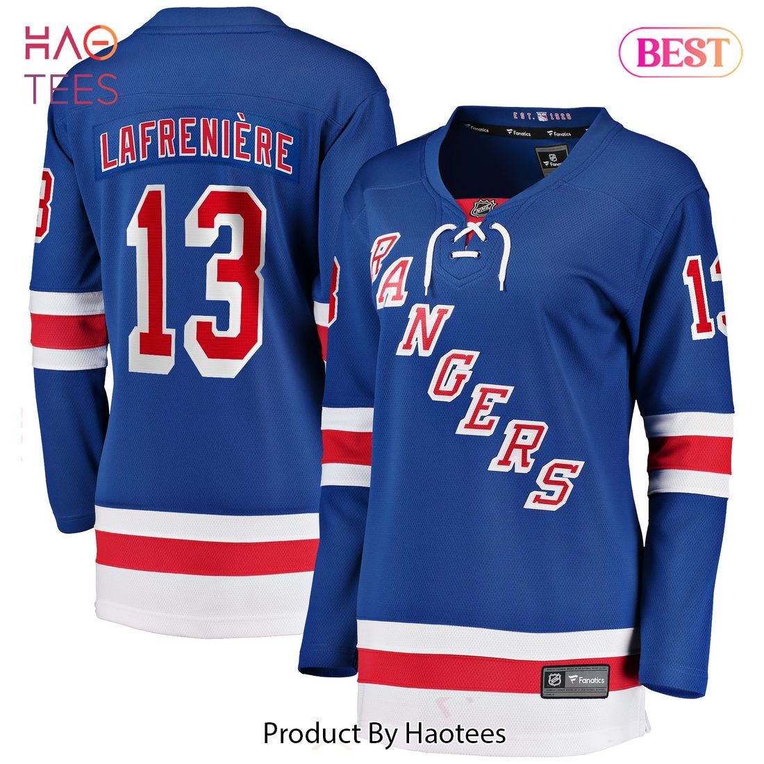 Alexis Lafreniere New York Rangers Fanatics Branded Women's Home Premier Breakaway Player Jersey Blue Alexis Lafreniere New York Rangers Fanatics Branded Women's Home Premier Breakaway Player Jersey Blue