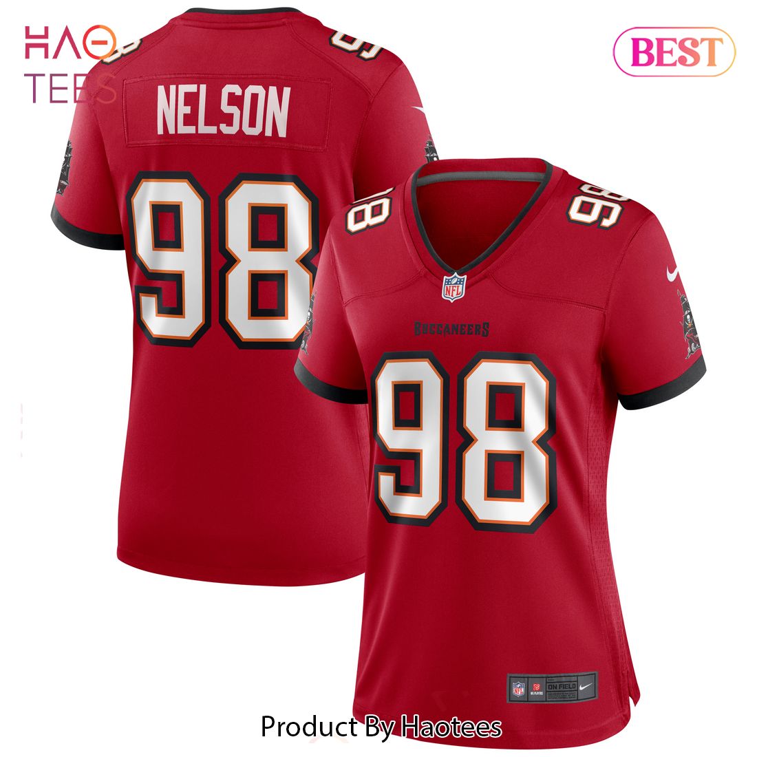 Anthony Nelson Tampa Bay Buccaneers Nike Women's Game Jersey Red