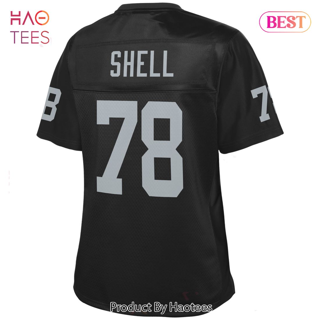 Art Shell Las Vegas Raiders NFL Pro Line Women's Retired Player Replica Jersey Black Art Shell Las Vegas Raiders NFL Pro Line Women's Retired Player Replica Jersey Black