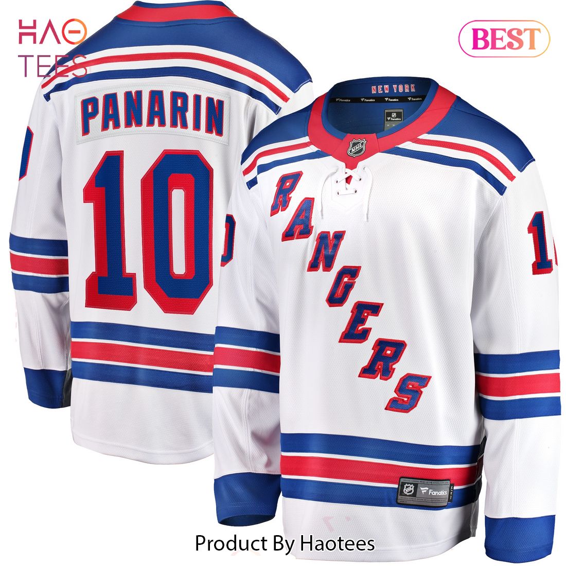 Artemi Panarin New York Rangers Fanatics Branded Away Premier Breakaway Player Jersey White