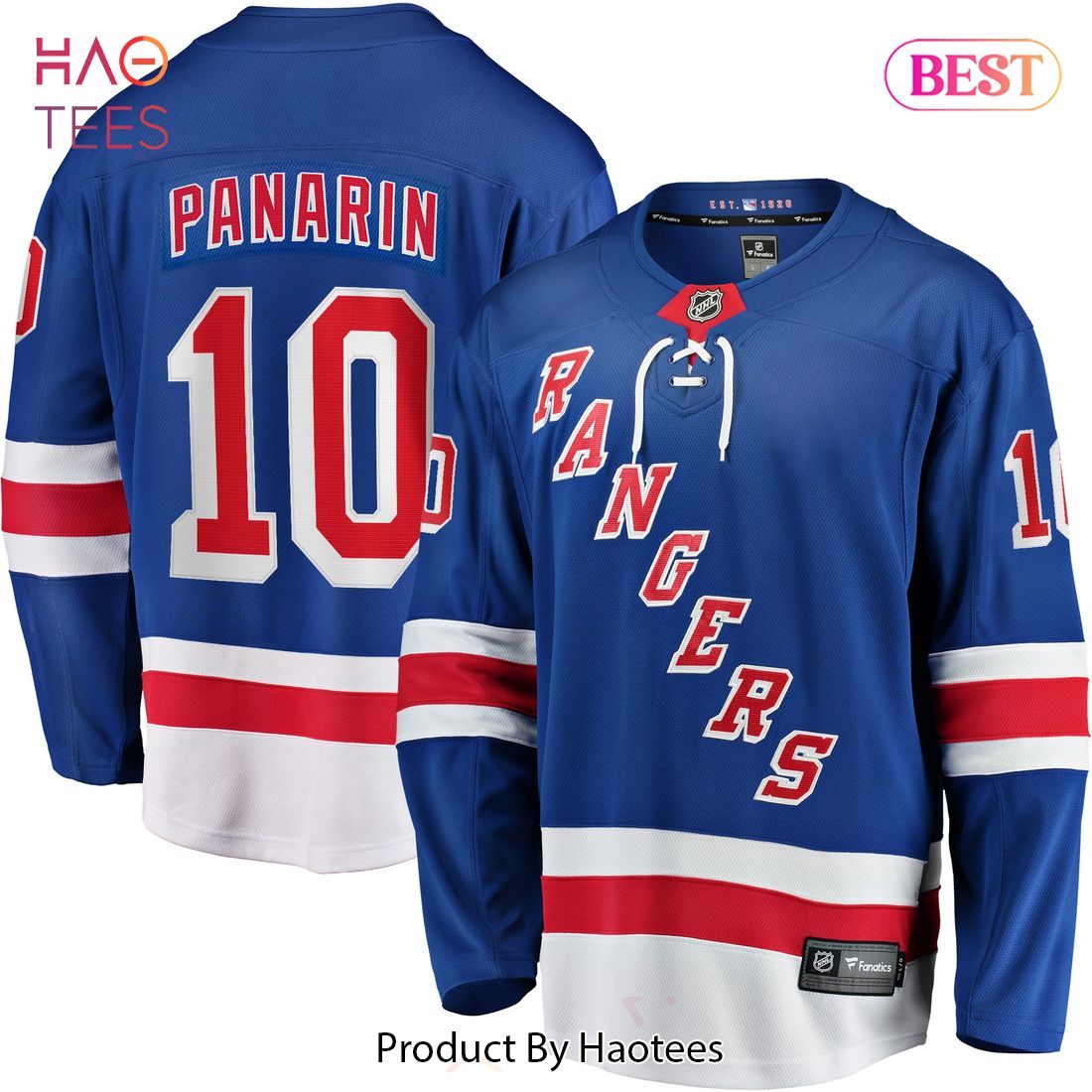Artemi Panarin New York Rangers Fanatics Branded Premier Breakaway Player Jersey Blue