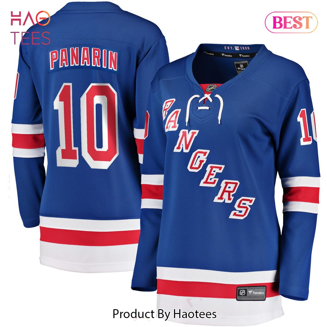 Artemi Panarin New York Rangers Fanatics Branded Women’s Home Premier Breakaway Player Jersey Blue