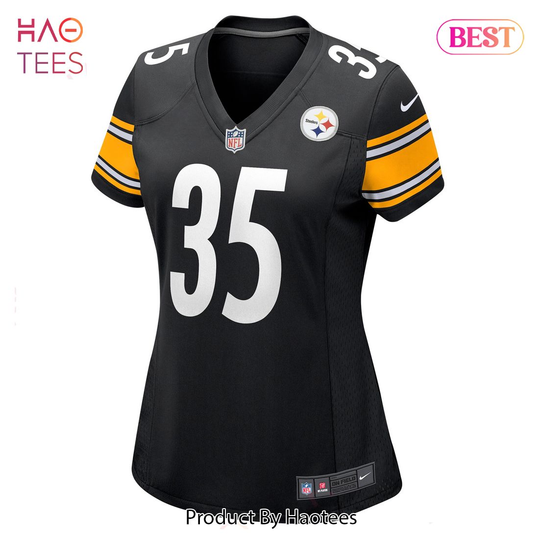 Arthur Maulet Pittsburgh Steelers Nike Women’s Game Jersey Black Luxury Store