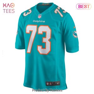 Austin Jackson Miami Dolphins Nike Player Game Jersey Aqua