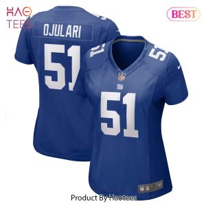 Azeez Ojulari New York Giants Nike Women’s Game Player Jersey Royal