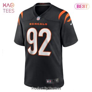 B.J. Hill Cincinnati Bengals Nike Game Jersey Black