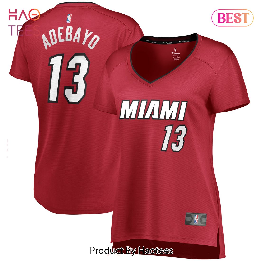 Bam Adebayo Miami Heat Fanatics Branded Women's Fast Break Player Jersey Statement Edition Maroon Bam Adebayo Miami Heat Fanatics Branded Women's Fast Break Player Jersey Statement Edition Maroon