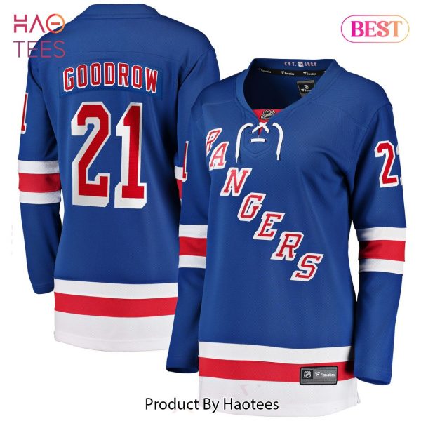 Barclay Goodrow New York Rangers Fanatics Branded Women’s Home Breakaway Player Jersey Blue