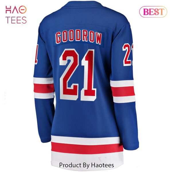 Barclay Goodrow New York Rangers Fanatics Branded Women’s Home Breakaway Player Jersey Blue