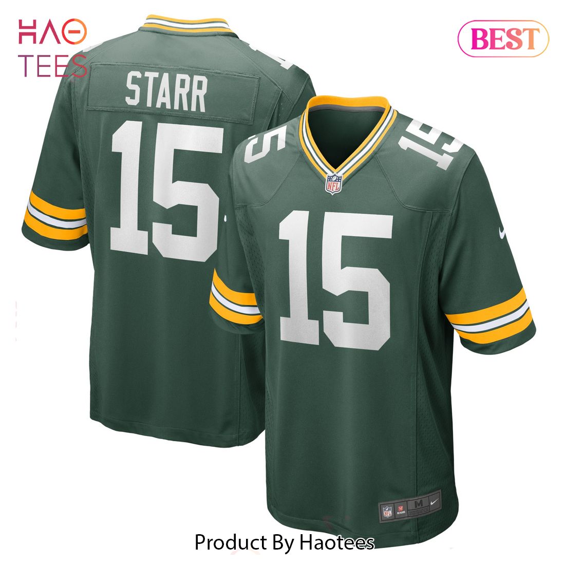 Bart Starr Green Bay Packers Nike Retired Player Game Jersey Green