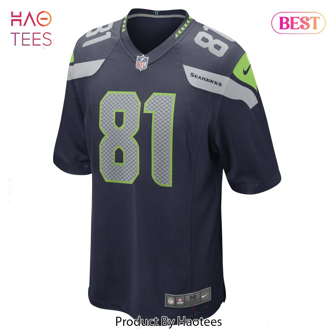 Bo Melton Seattle Seahawks Nike Game Player Jersey College Navy Luxury Store