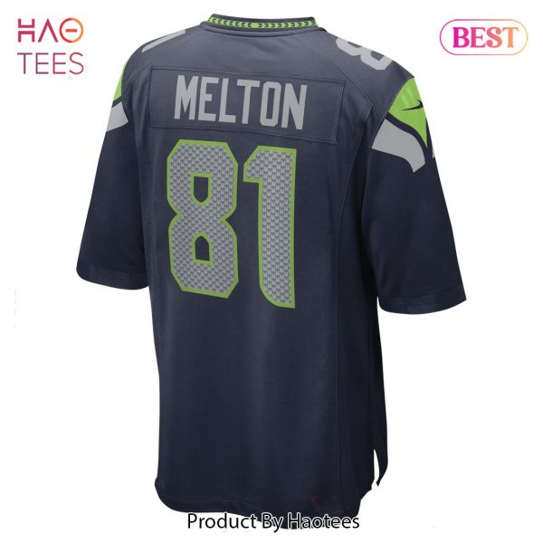 Bo Melton Seattle Seahawks Nike Game Player Jersey College Navy