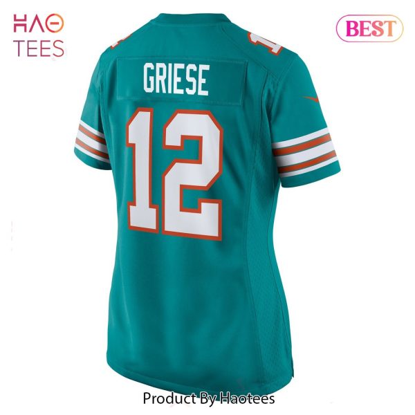 Bob Griese Miami Dolphins Nike Women’s Retired Player Jersey Aqua