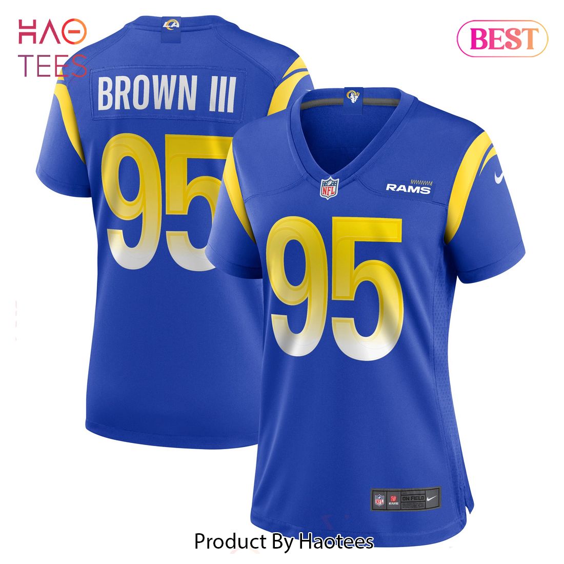 Bobby Brown III Los Angeles Rams Nike Women’s Game Jersey Royal Luxury Store