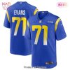 Bobby Evans Los Angeles Rams Nike Game Jersey Royal