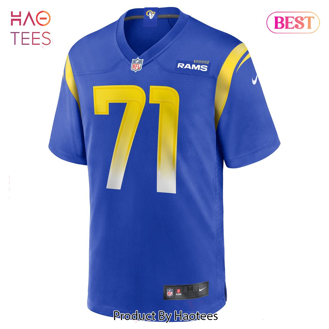 Bobby Evans Los Angeles Rams Nike Game Jersey Royal Luxury Store