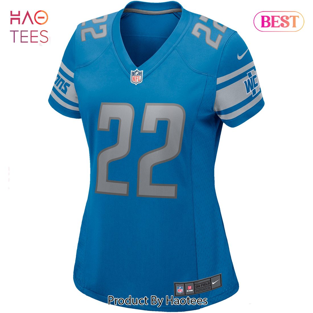 Bobby Layne Detroit Lions Nike Women’s Game Retired Player Jersey Blue Luxury Store