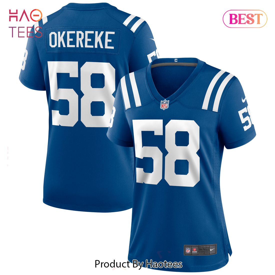 Bobby Okereke Indianapolis Colts Nike Women’s Game Jersey Royal Luxury Store